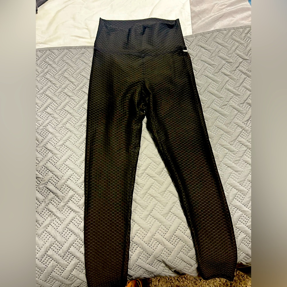 Honeycomb black Echt leggings
